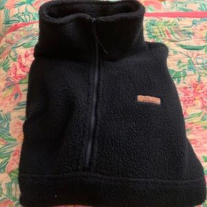 Womens Fuzzy Relaxed Fit Shep Shirt Navy